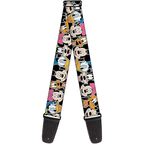 Amazon.co.jp: Disneyテーマナイロンギターストラップ